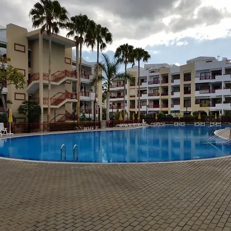Apartman El Palm-mar. Great Terrace, Pool And Parking *