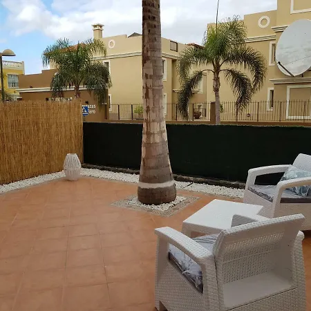 Apartman El Palm-mar. Great Terrace, Pool And Parking