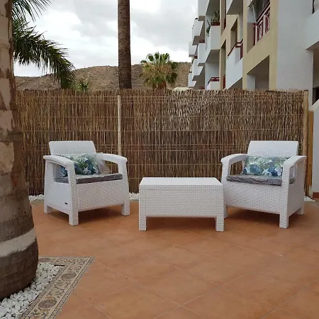 Apartman El Palm-mar. Great Terrace, Pool And Parking *